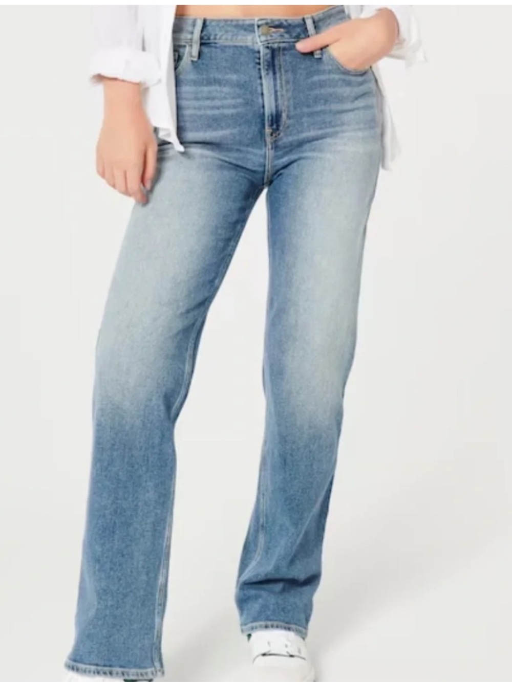 Hollister Ultra High-Rise Dad Jeans Vintage Stretch